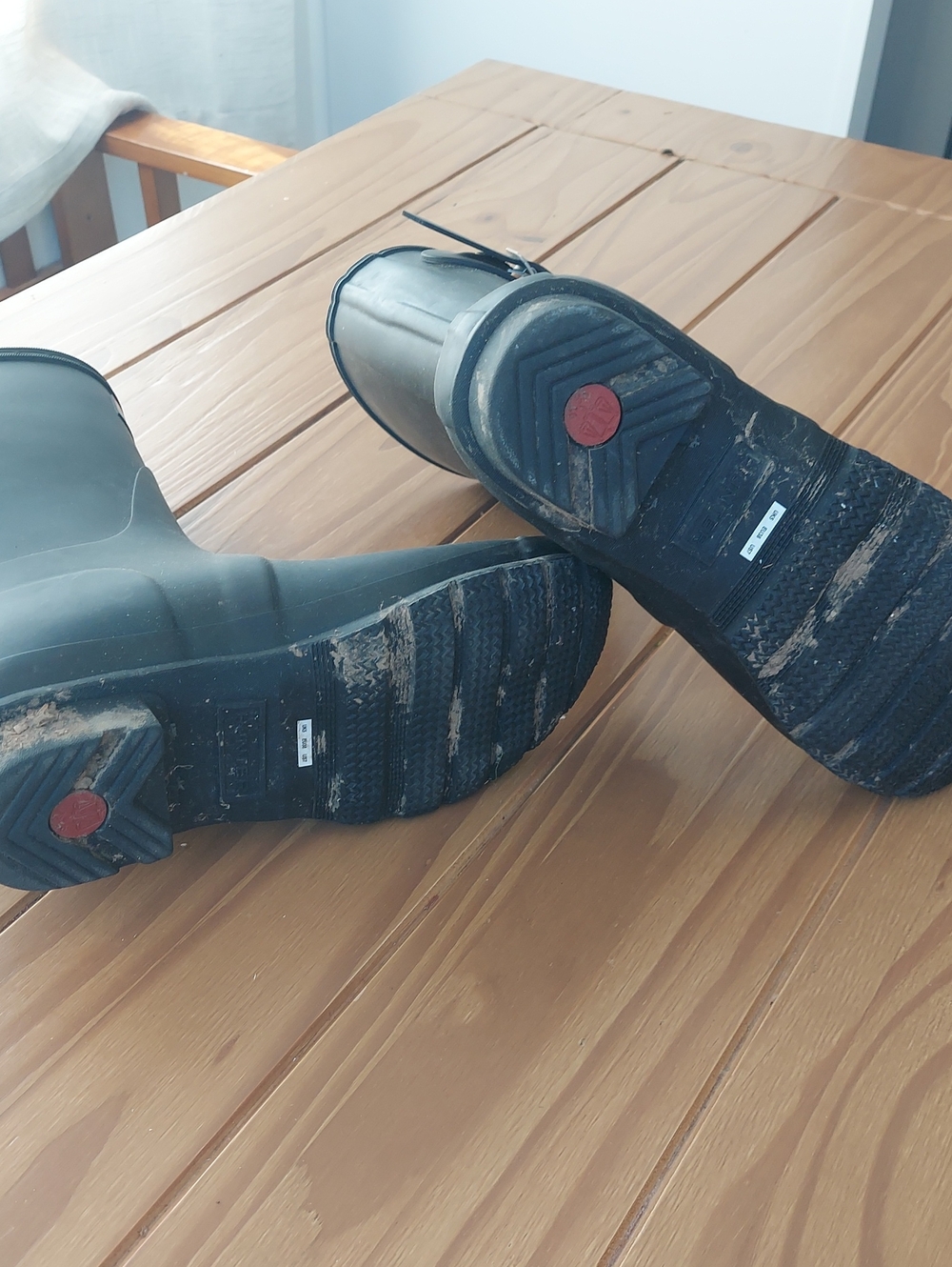 Hunter Black Womens Mid-Calf Waterproof Rain Boots Size 7 - Picture 5 of 5